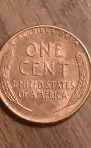 1955 S DD wheat penny